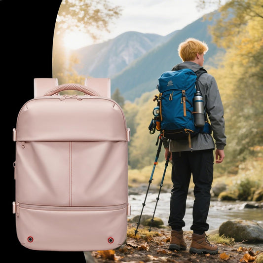 Expandable, waterproof travel rucksack with vacuum compression – Arvid