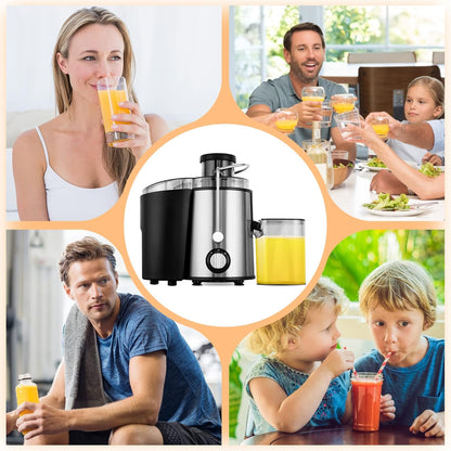 Cold-press juicer with 3 speeds – JuicePro