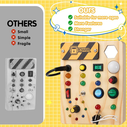 Interactive Montessori Board for Toddlers - BrightStart