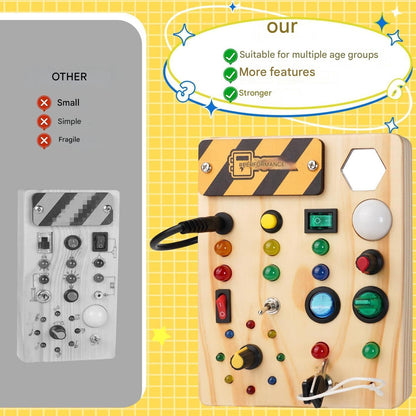 Interactive Montessori Board for Toddlers - BrightStart