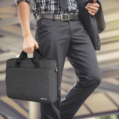 Waterproof laptop bag with 360-degree protective padding