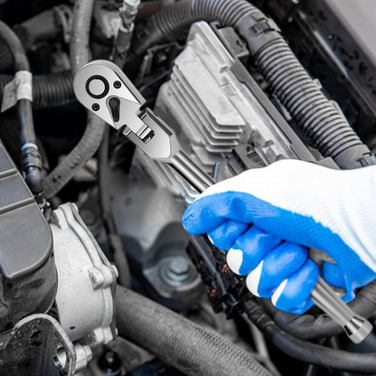 Flexible ratcheting spanner set – Durotorq