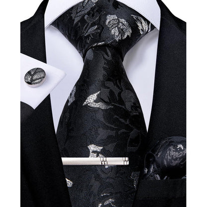 Men's Paisley Formal Tie Set - Refined Wedding & Event Accessories 32