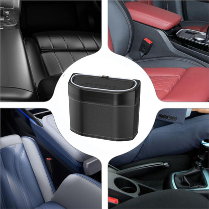 Odour-proof Car Rubbish Bin with Touch Light – Lurevo