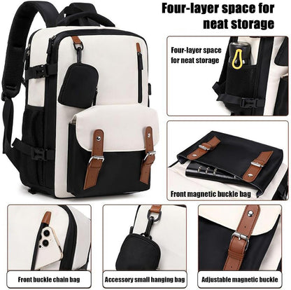 Travel rucksack with large capacity, waterproof and expandable – Elorio