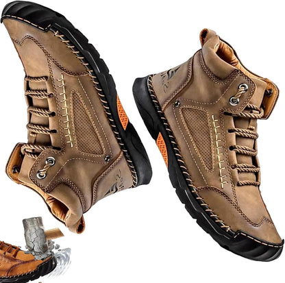 Handcrafted waterproof orthopaedic boots for men – arch support and non-slip soles – Renvar
