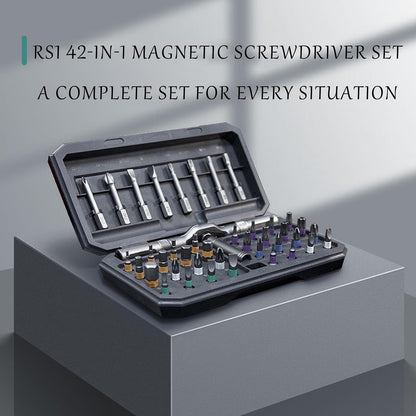 42-in-1 Magnetic Screwdriver Set – Precision Repair Tool Set with Bits & Handle – Fixaro