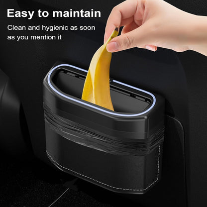 Odour-proof Car Rubbish Bin with Touch Light – Lurevo