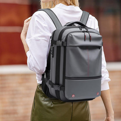 Vacuum Cleaner Backpack – Expandable 60L Waterproof Travel Bag with Laptop Compartment – Trivora