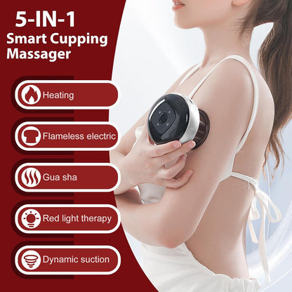 Smart infrared glass suction device with 12 therapy levels and remote control – Auryon