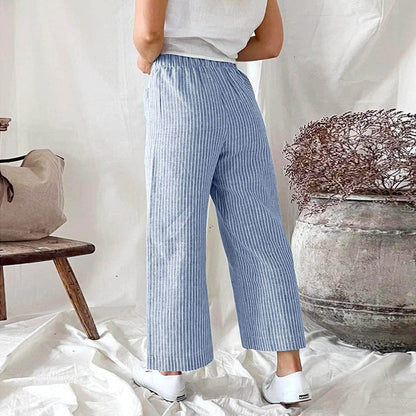 Premium Linen Trousers for Women - Sophia