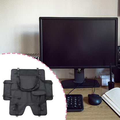 Portable monitor bag – protective, dustproof screen sleeve with flannel lining – Veynor