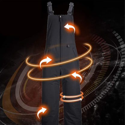 Waterproof insulated snowboard bibs – Arvion