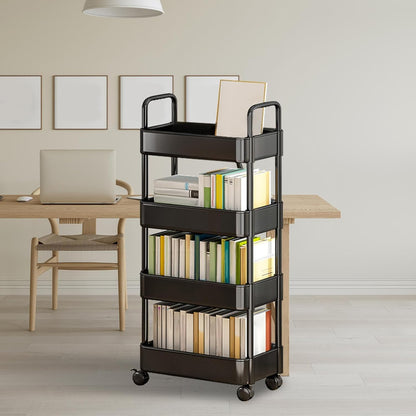 Rolling serving trolleys with wheels and a handle – Veyora