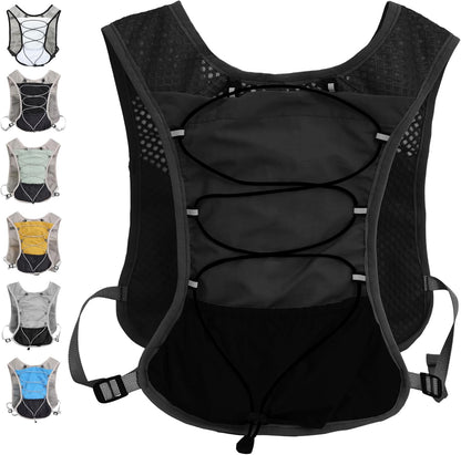 Ultralight running hydration vest with 2‑litre water bladder – Dravien