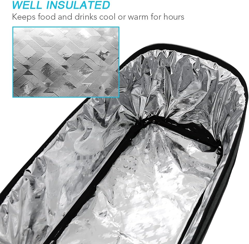 8L insulated pannier for rear rack with shoulder strap – Trevilo