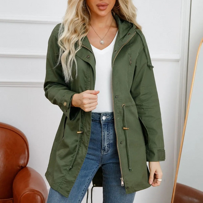 Lightweight & Stylish Women's Autumn Jacket with a Longline Fit – Amira