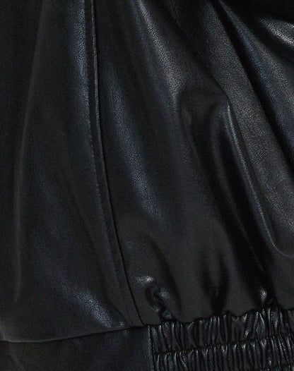 Oversized Loose Leather Women's Jacket – Yara