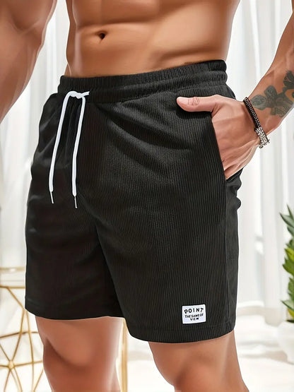 Men's summer swimming trunks with an adjustable waistband – Jens