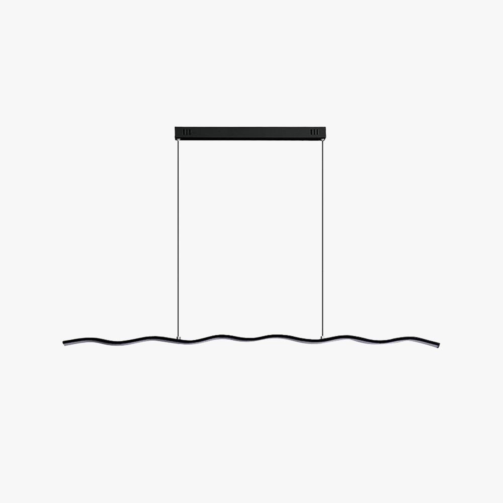 LED Pendant Light with Trendy Wave Design - WaveGlow