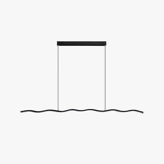 LED Pendant Light with Trendy Wave Design - WaveGlow