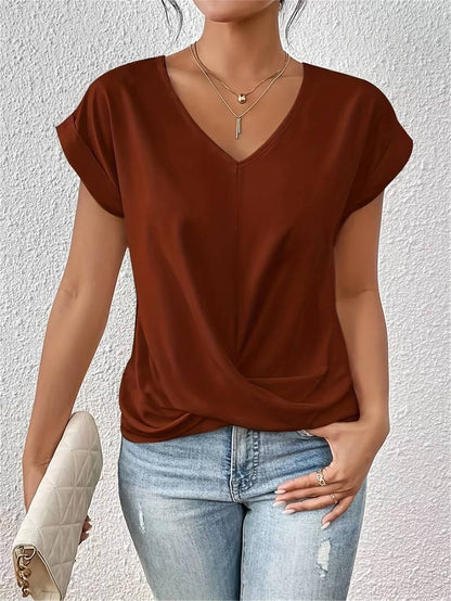 Short-sleeved women's T-shirt – Romy Autumn Edition
