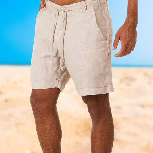 Luxury Linen Men's Shorts - Armand