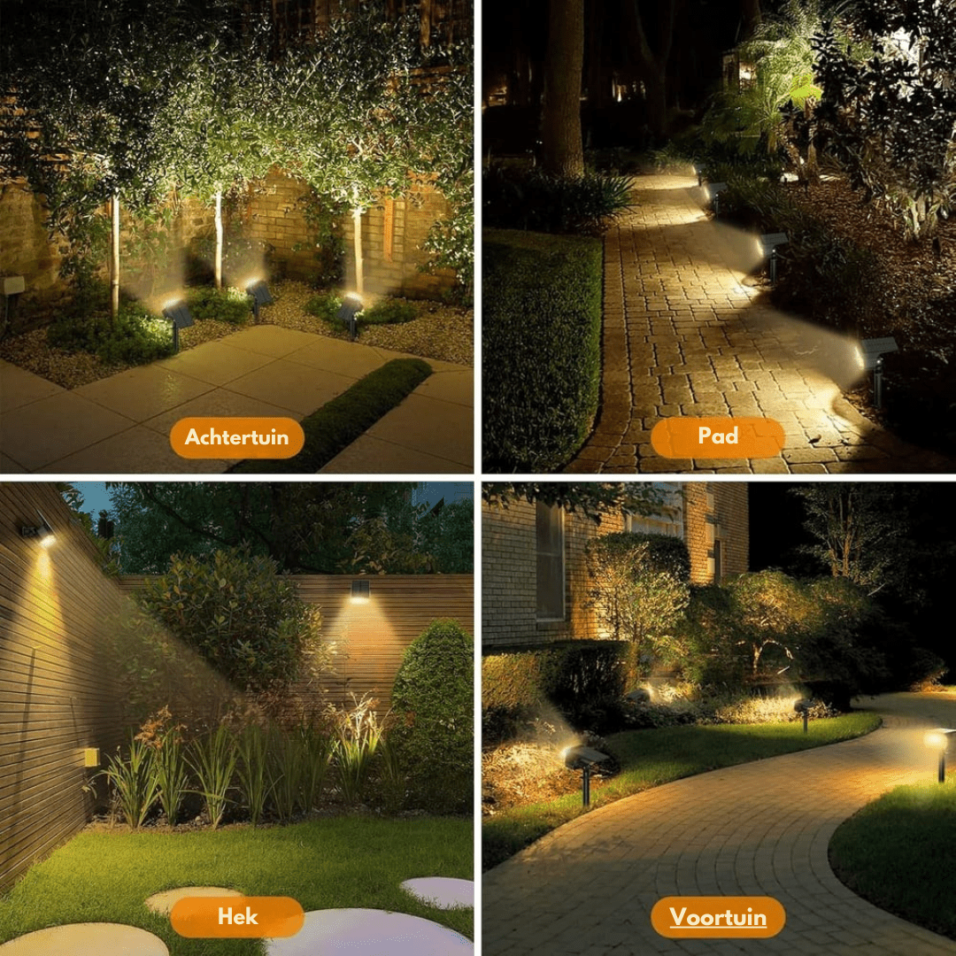 Stylish Waterproof Solar Garden Light 12