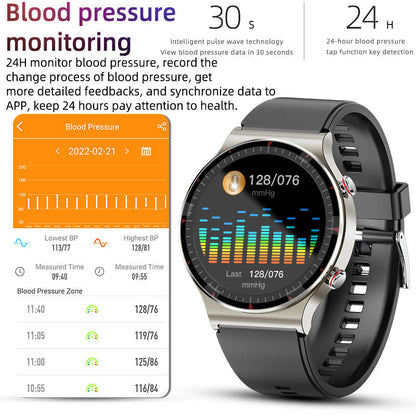 EKG smartwatch with blood oxygen and heart rate sensor – CardioTrack