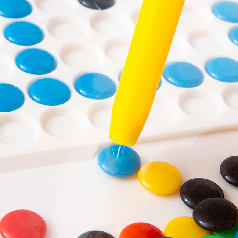 Magnetic Drawing Board with Beads - MagniDots