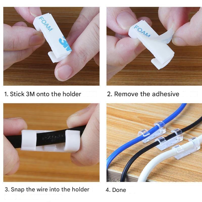 Finisher wire clamp
