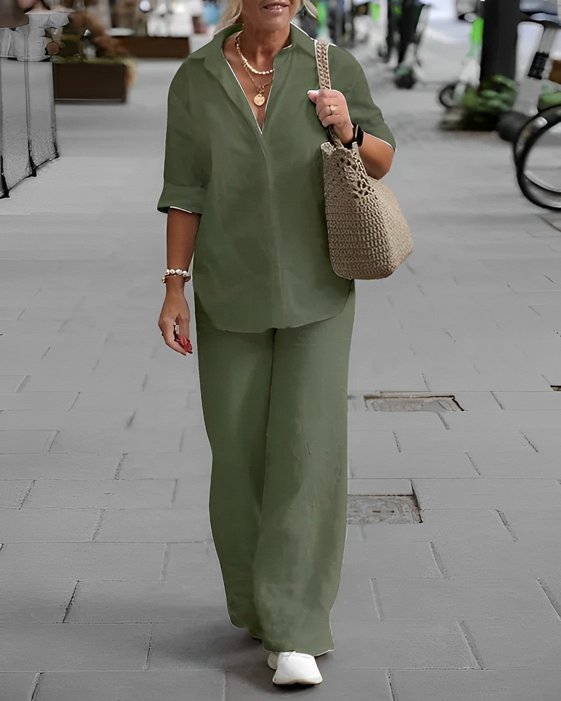Trendy Ladies Summer Trousers - Noa