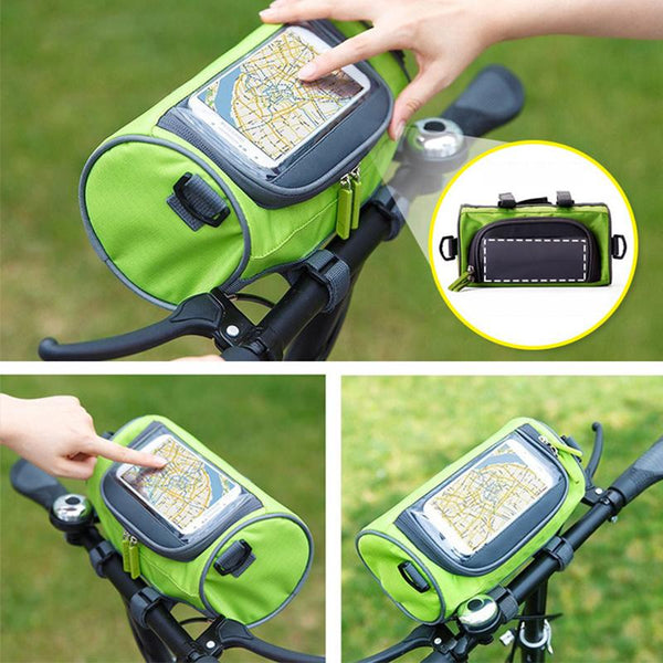 Waterproof Phone Bike Bag with Touchscreen Window - Velox