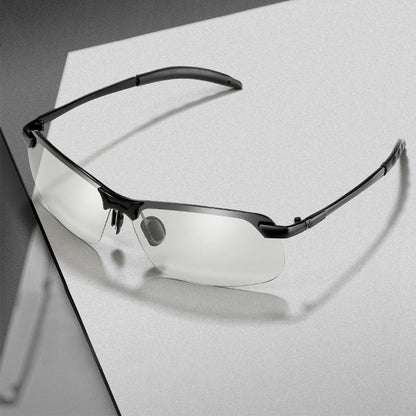 Stylish self-tinting polarised glasses for day & night – Nils
