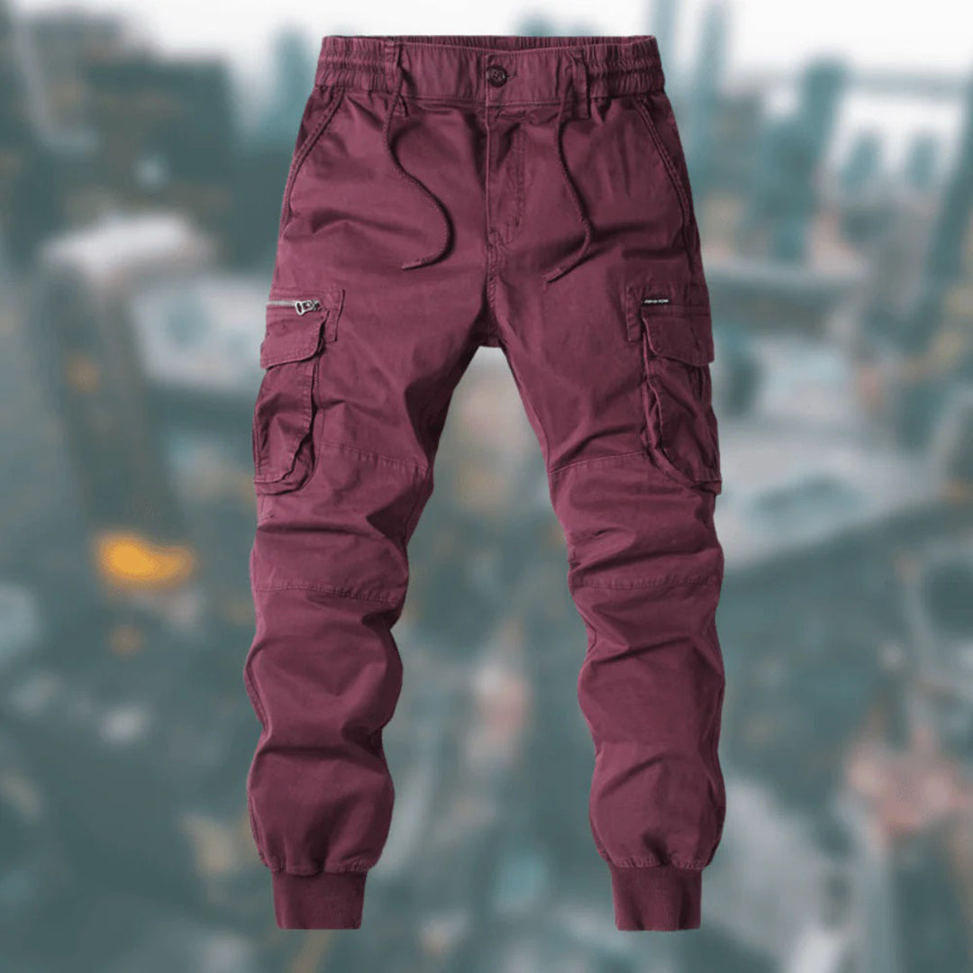 Autumn Casual Men's Cargo Jogger Trousers – Lukas