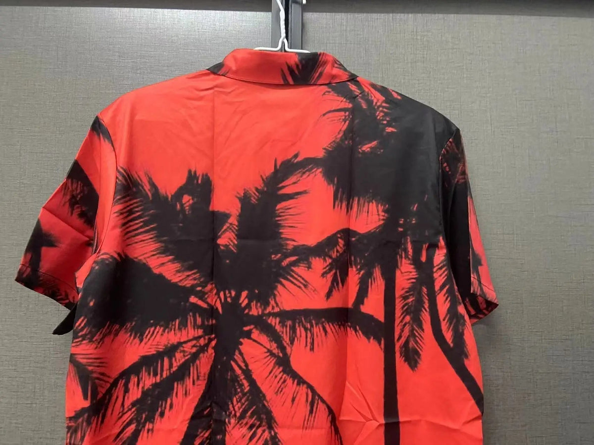 Trendy shirt with tropical print – Kaikura