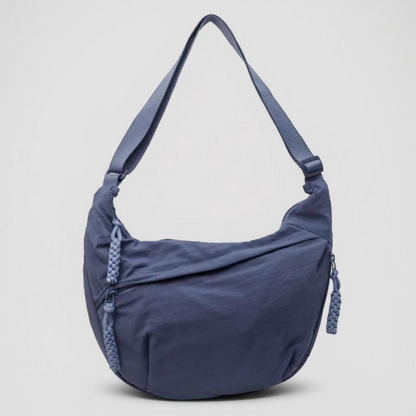 Shoulder Bag - Adjustable Strap, Multi-Pocket Nylon Crossbody 6