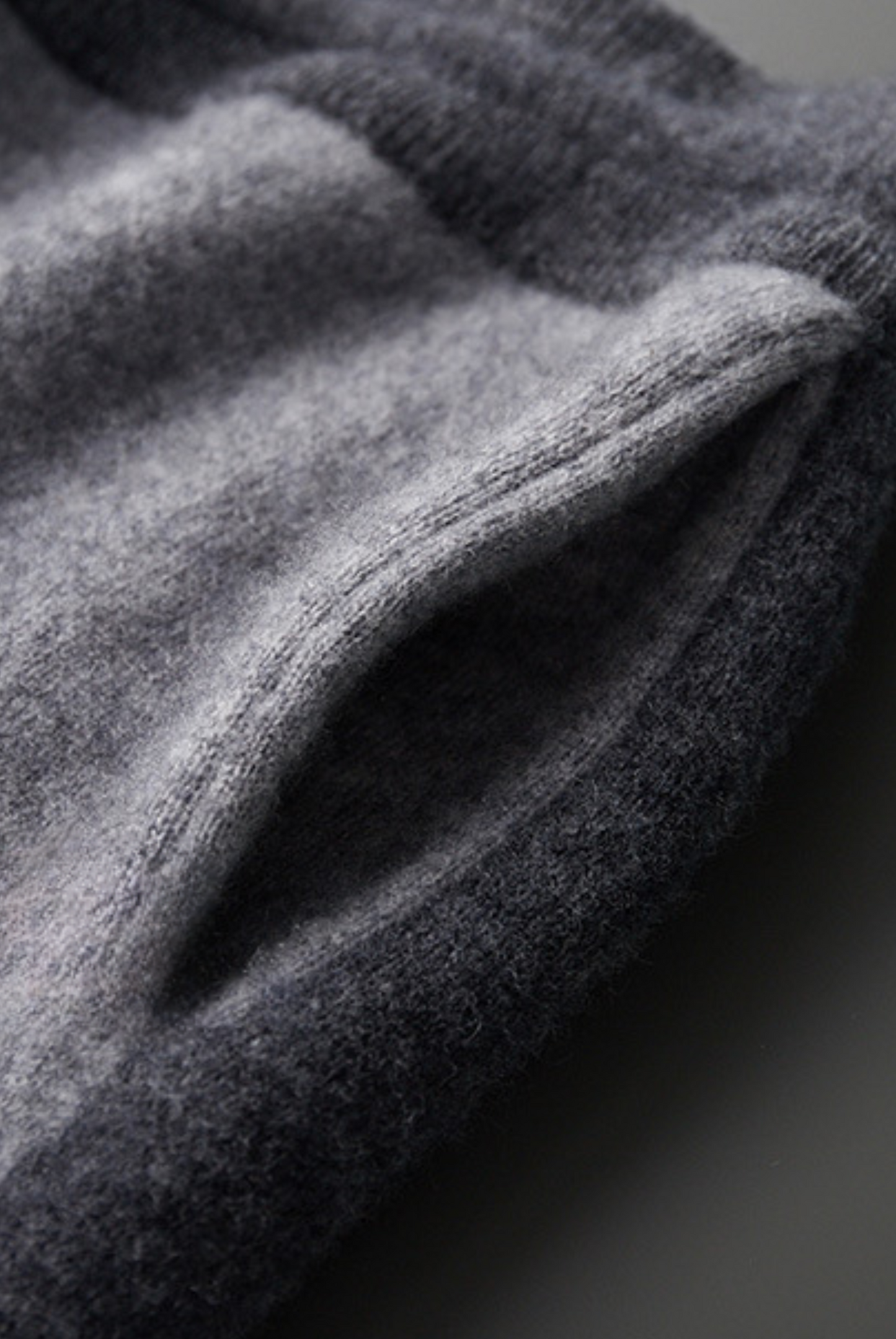 Grey Cashmere Merino Wool Set – Vittore