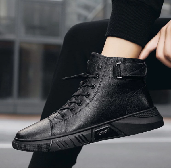 Leather Men's Shoes - PrimeWalk