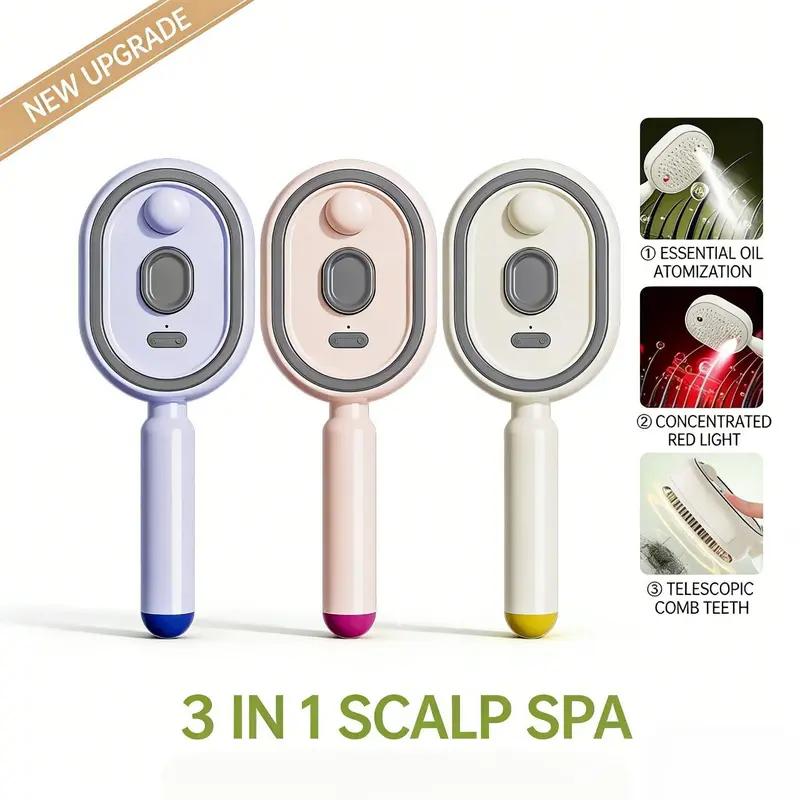 Spray Air Cushion Massage Comb for Smooth Stress-Free Hair 13