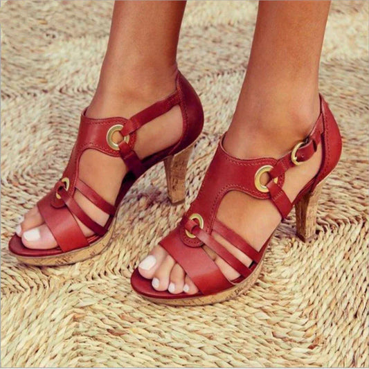 Comfortable high heels with stability comfort – Viviana