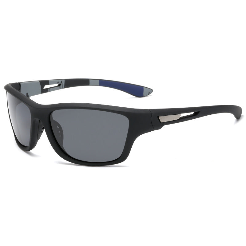Sporty men's sunglasses with polarized lenses & UV400 protection – Vayron