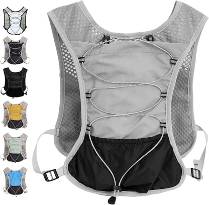 Ultralight running hydration vest with 2‑litre water bladder – Dravien