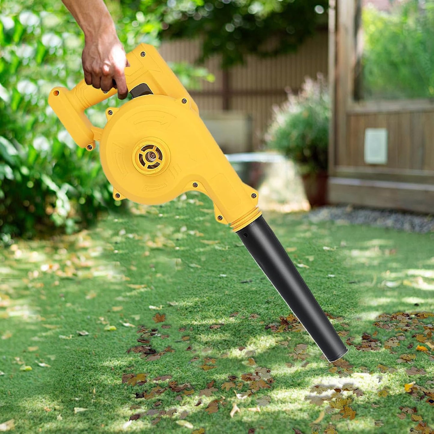 Cordless Leaf Blower – Portable High-Performance Handheld Air and Dust Blower for Garden and Snow – Veyro
