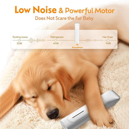 4-in-1 cordless pet grooming trimmer with nail grinder – Velporo