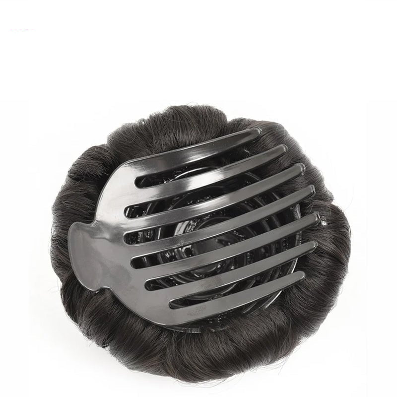 Flower-shaped Hair Clip with Hair Extension – Fiora