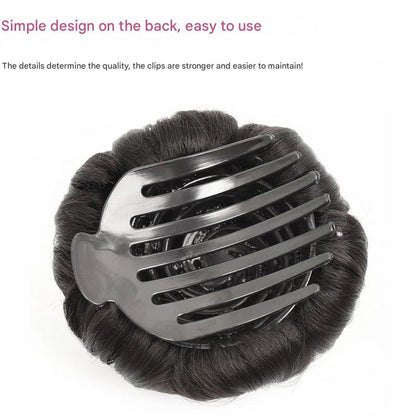 Flower-shaped Hair Clip with Hair Extension – Fiora