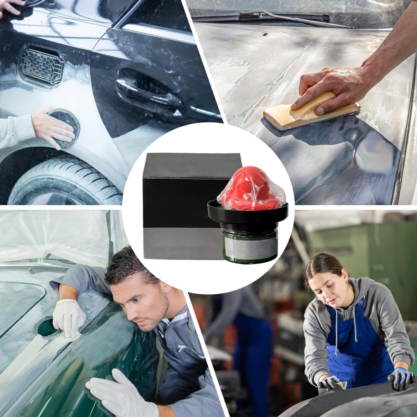 Drying powder for car paint restoration – Revnix