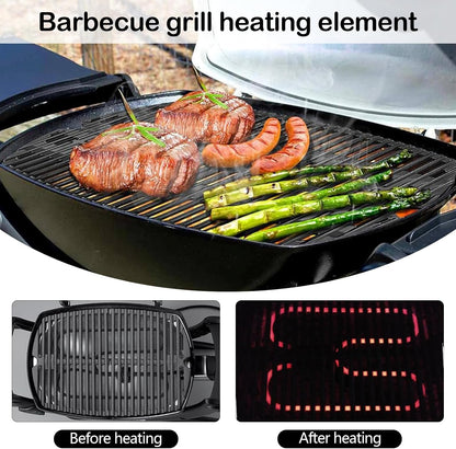 High-performance stainless-steel grill heating coil 2200 W for outdoor electric BBQ – Zeythra