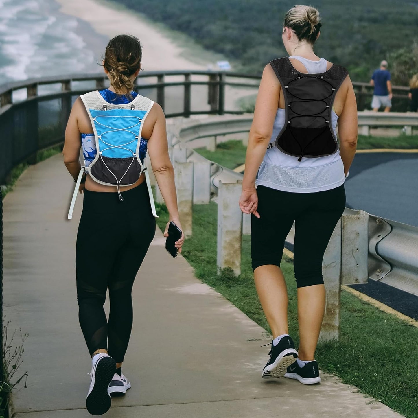 Ultralight running hydration vest with 2‑litre water bladder – Dravien